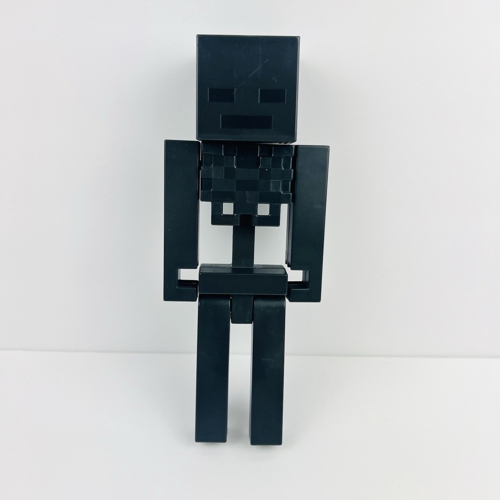 Minecraft Wither Skeleton 10" Poseable Large‎ Scale Action Figure Mojang Mattel